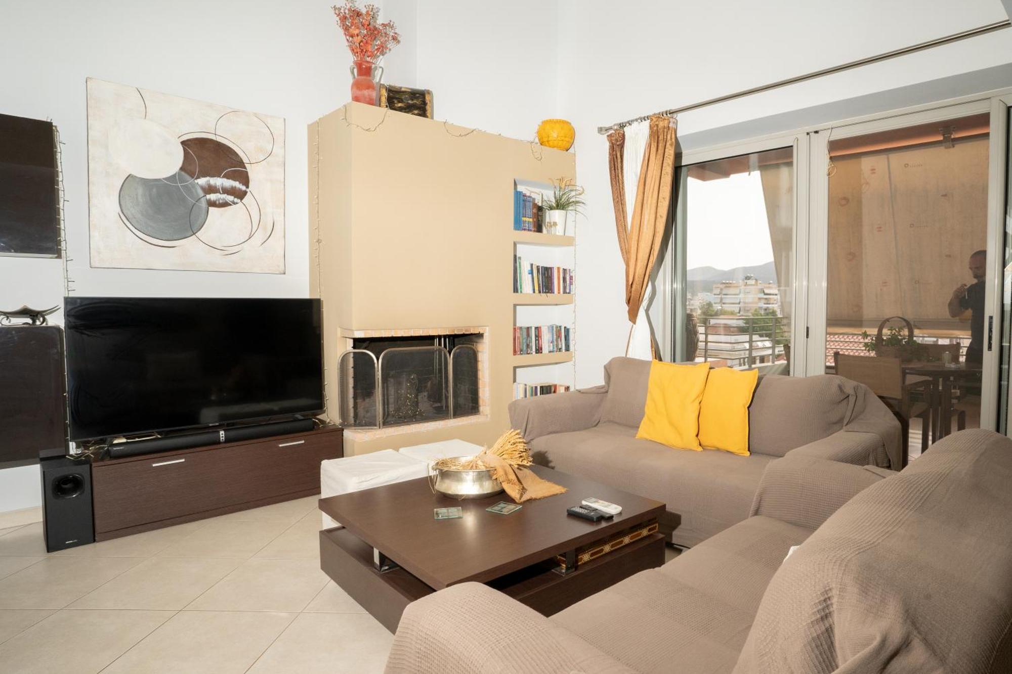 Maria'S Airport Apartment Koropion Exterior photo